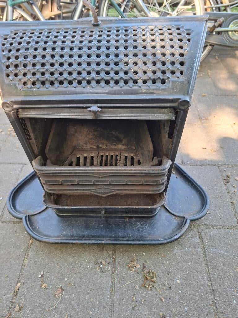 Openhaard kachel voor terras  of veranda, Ophalen, Hout, Houtkachel