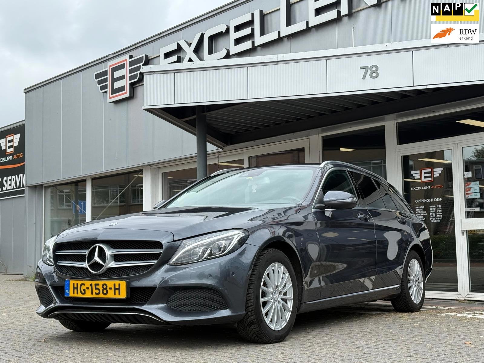Mercedes-Benz C-klasse Estate 180 CDI Lease Edition, Achterwielaandrijving, Gebruikt, Euro 6, 4 cilinders