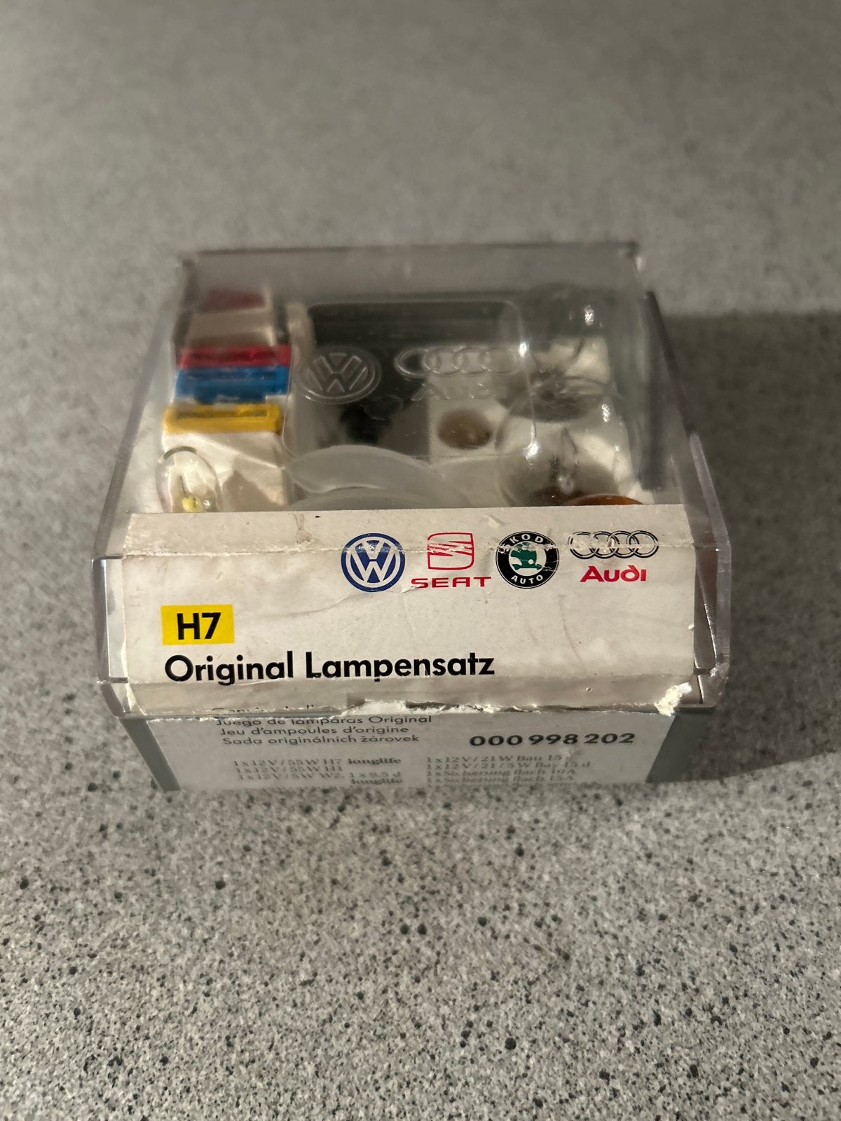 H7 Originele Lampenset voor Volkswagen, Seat, Skoda, Audi, Auto-onderdelen, Verlichting, Ophalen of Verzenden, Nieuw, Volkswagen