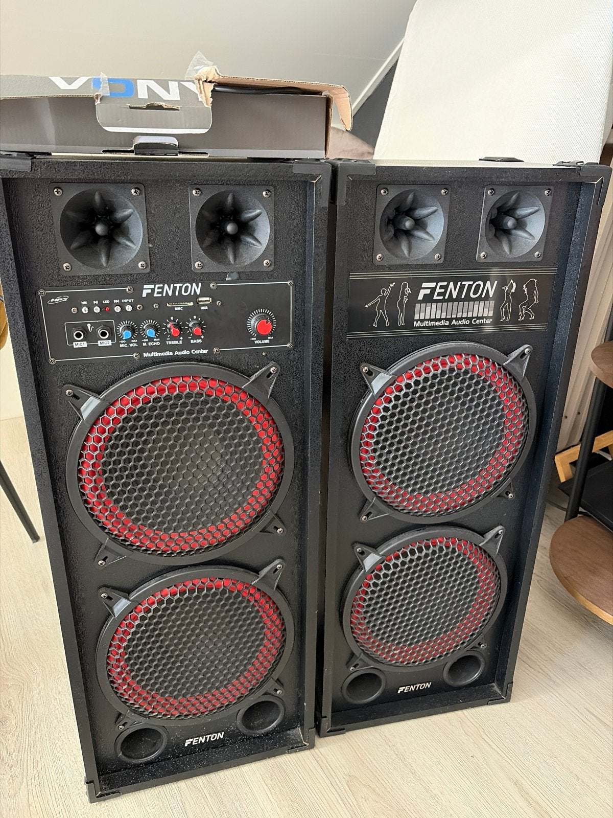 Fenton SPB-210 Multimedia Audio Center Speakerset, Audio, Tv en Foto, Speakerset, Zo goed als nieuw, USB-aansluiting, Ophalen