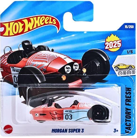 2025 Hot Wheels Morgan Super 3, Kinderen en Baby's, Speelgoed | Speelgoedvoertuigen, Ophalen of Verzenden, Nieuw