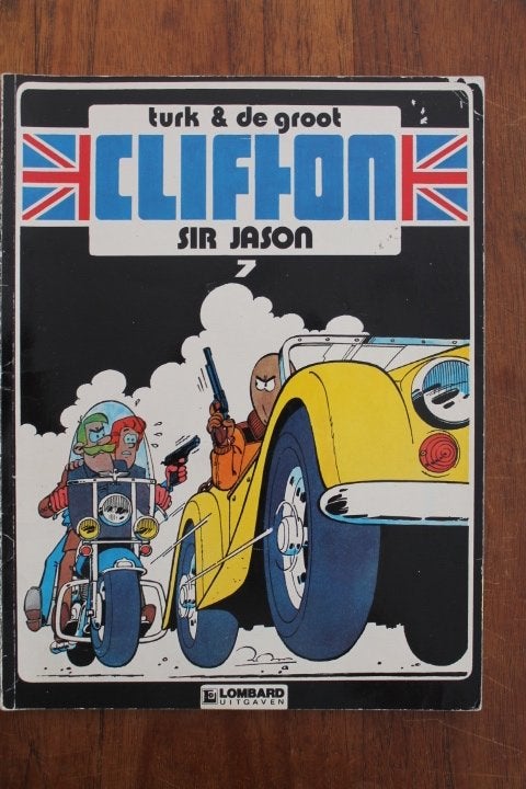Clifton deel 7 - Sir Jason, Boeken, Stripboeken, Gelezen, Eén stripboek, Ophalen of Verzenden