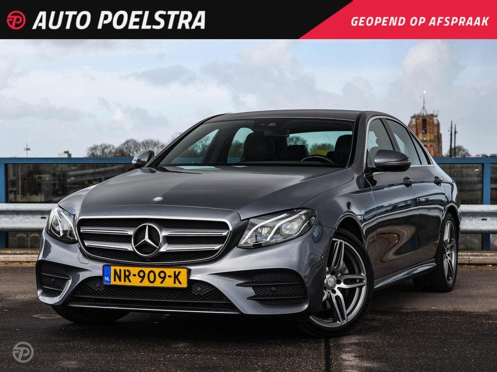 Mercedes-Benz E-klasse 220 d AMG Line Widescreen Sfeerverlic, Automaat, Achterwielaandrijving, Gebruikt, 4 cilinders