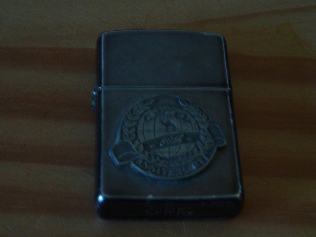 Zippo Camel Trophy aansteker, Verzamelen, Ophalen of Verzenden, Gebruikt, Aansteker