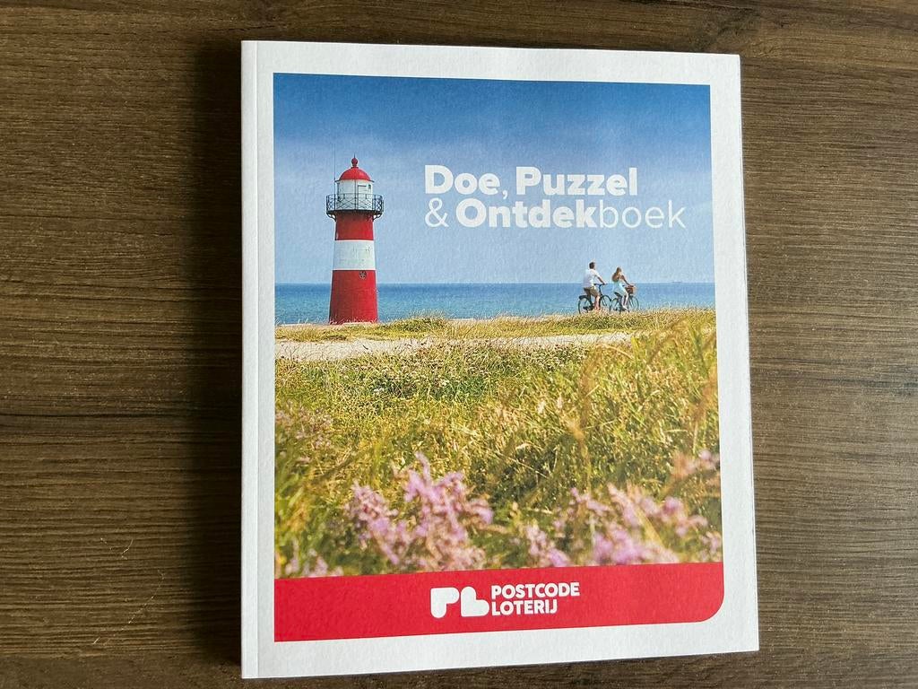 Doe, Puzzel & Ontdekboek van de Postcode Loterij (KWF), Ophalen of Verzenden, Minder dan 500 stukjes, Zo goed als nieuw