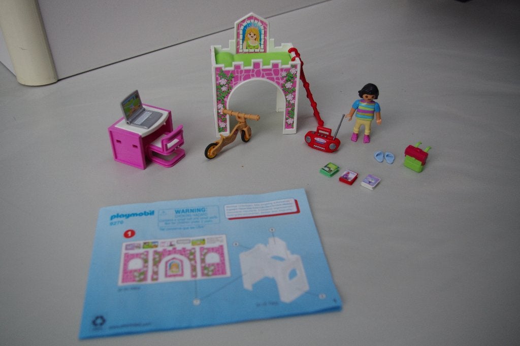 Playmobil Kinderkamer met hoogslaper (9270), Complete set, Overige typen, Ophalen of Verzenden, Zo goed als nieuw