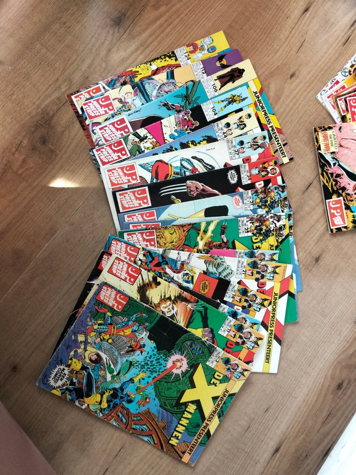 stripboeken de x mannen, Meerdere comics, Ophalen of Verzenden, Zo goed als nieuw, Europa
