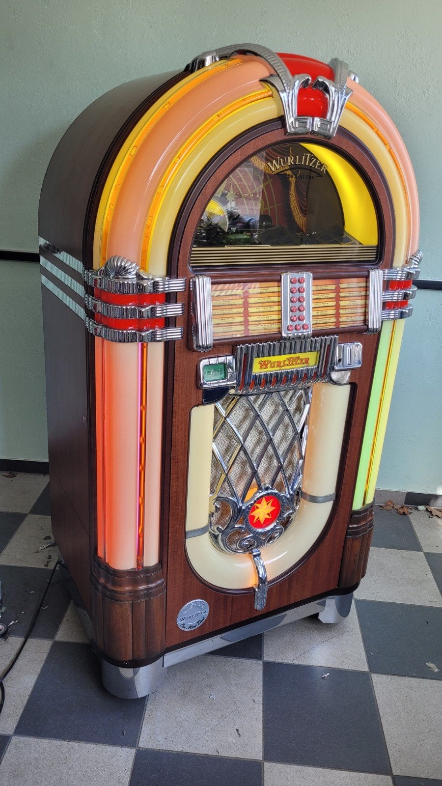 Wurlitzer One More Time Jukebox - Zo goed als nieuw, Ophalen, Zo goed als nieuw, 1970 tot heden, Wurlitzer