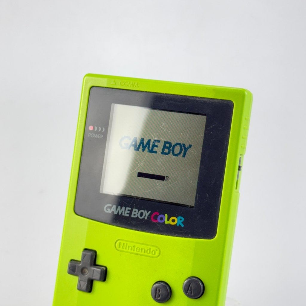 Nintendo GameBoy Color Groen, Nintendo, Zo goed als nieuw, Support@nintendo.com, 11-1 Hokotate-cho, Kamitoba, Minami-ku
Kyoto 601-8501
Japan