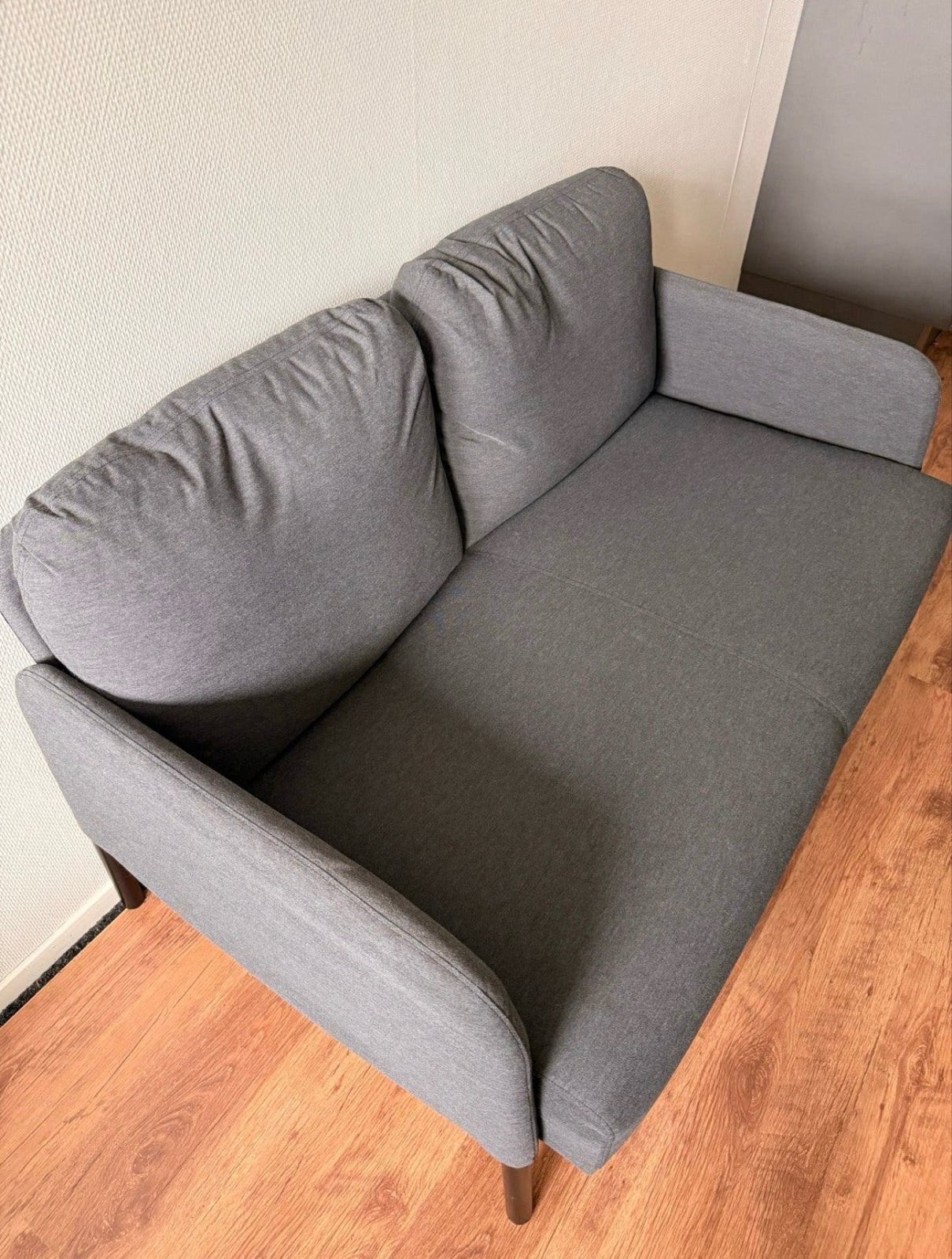 IKEA Glostad - Compacte grijze tweezitsbank, Ophalen, 150 tot 200 cm, Tweepersoons, 75 tot 100 cm