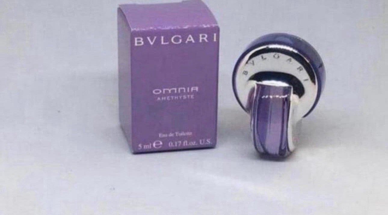 Miniatuur Omnia Amethyst Bvlgari 5 ml eau de toilette, Ophalen of Verzenden, Nieuw, Miniatuur, Gevuld