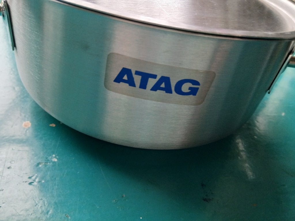 Atag kookpan, Huis en Inrichting, Keuken | Potten en Pannen, Ophalen of Verzenden, Nieuw, Rvs, Kookpan