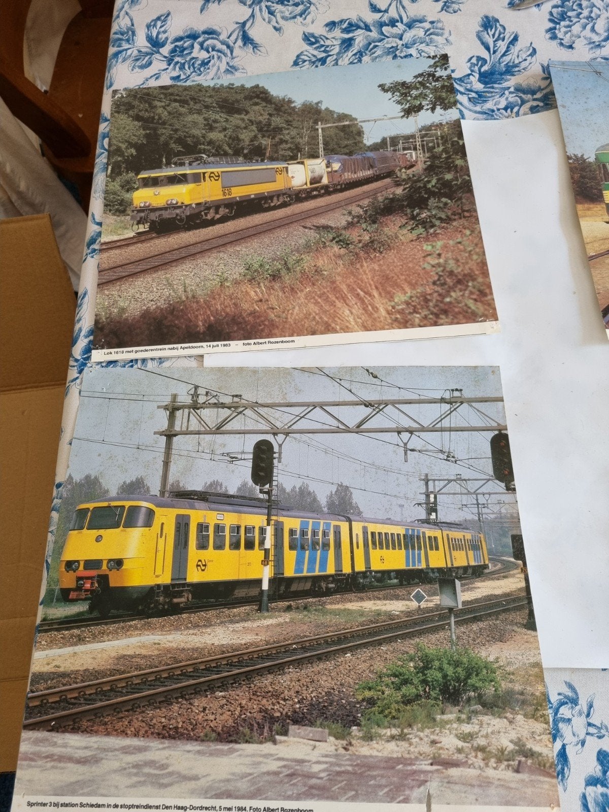 Collectie Albert Rozenboom Treinfoto's - Jaren '70/'80, Ophalen of Verzenden, Gebruikt, Trein, Kaart of Prent