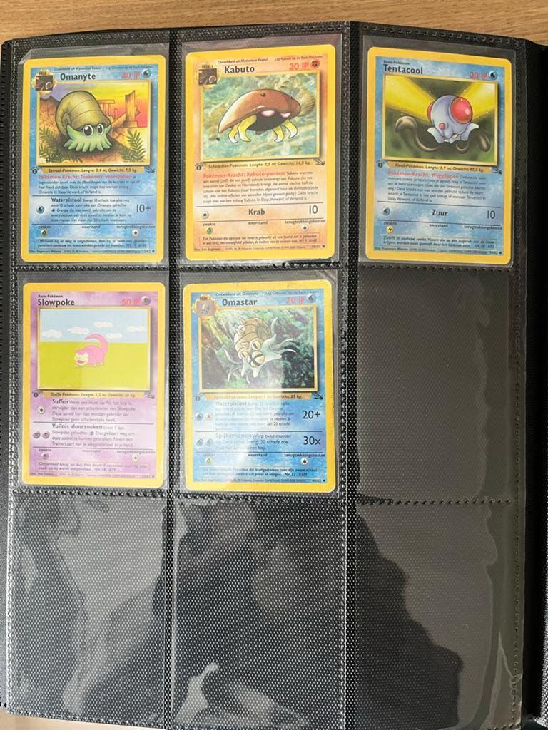 Set Pokemonkaarten en trainers, Ophalen of Verzenden, Gebruikt, Meerdere kaarten