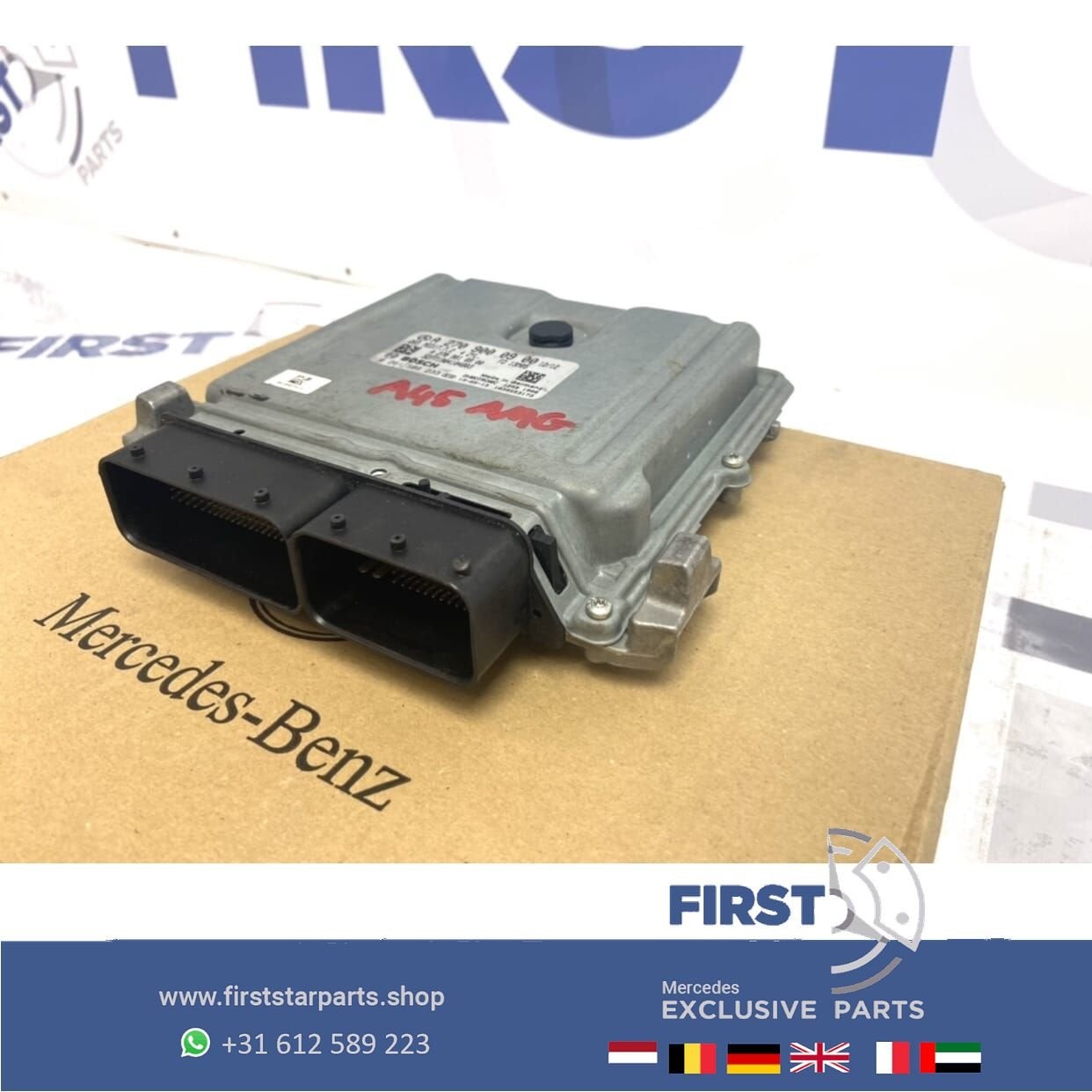 A2709000900 MOTOR ECU Mercedes A CLA GLA 45 KLASSE 2013-2019, Gebruikt, -, Ophalen of Verzenden, -