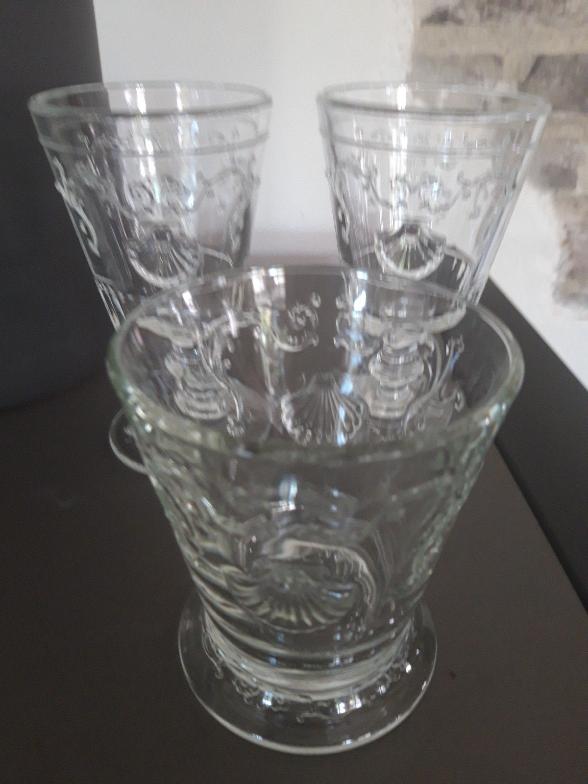 La Rochere. France. Wijnglazen en Waterglas., Ophalen of Verzenden, Zo goed als nieuw, Overige typen