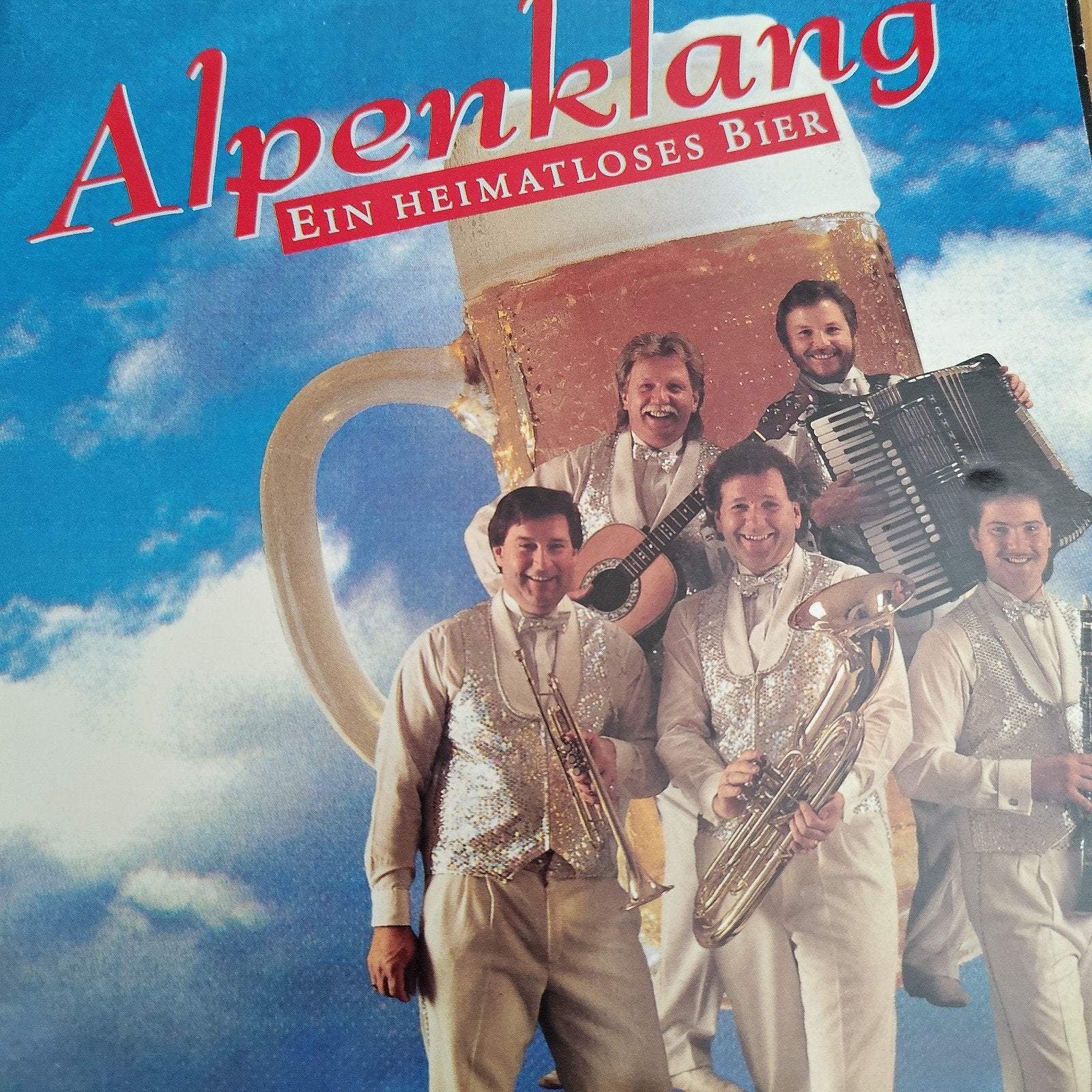 Alpenklang - Ein Heimatloses Bier, Ophalen of Verzenden, Gebruikt, 7 inch, Schlager
