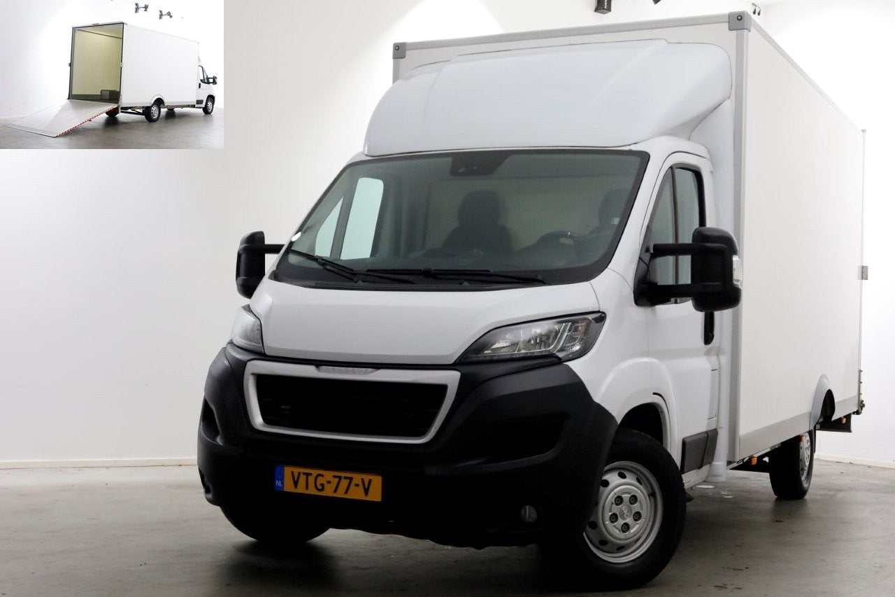Peugeot Boxer 2.2 BlueHDi 165pk Durisotti Lowliner Bakwagen, Voorwielaandrijving, Dealer onderhouden, Gebruikt, Euro 6