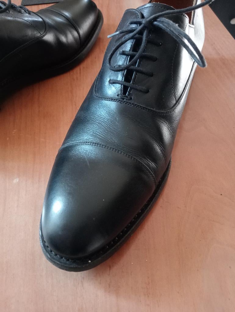 Berwick schoenen maat 8.5 of 42, Berwick, Zwart, Zo goed als nieuw, Berwick