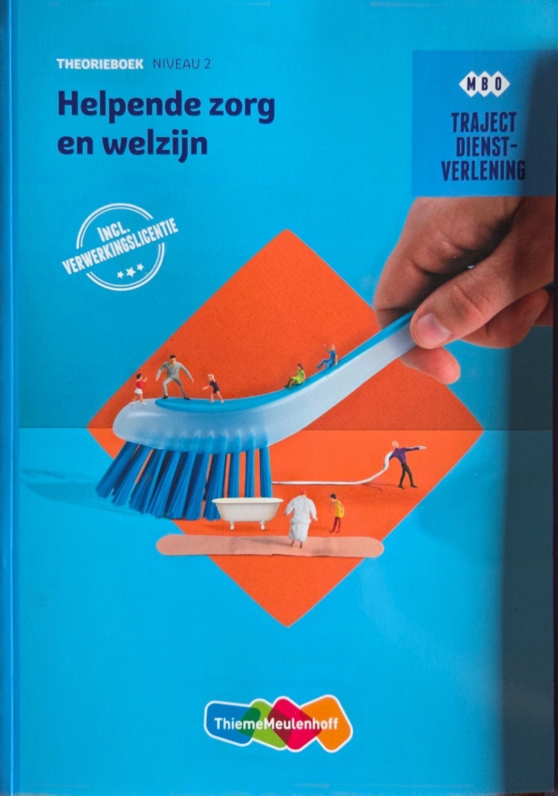 Theorieboek Helpende Zorg en Welzijn Niveau 2 MBO, Ophalen of Verzenden, MBO, Gamma, Nieuw