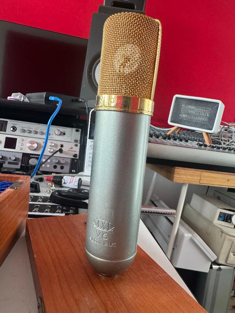 MXL V6 Mic Silicon Valve, Ophalen of Verzenden, Gebruikt, Studiomicrofoon