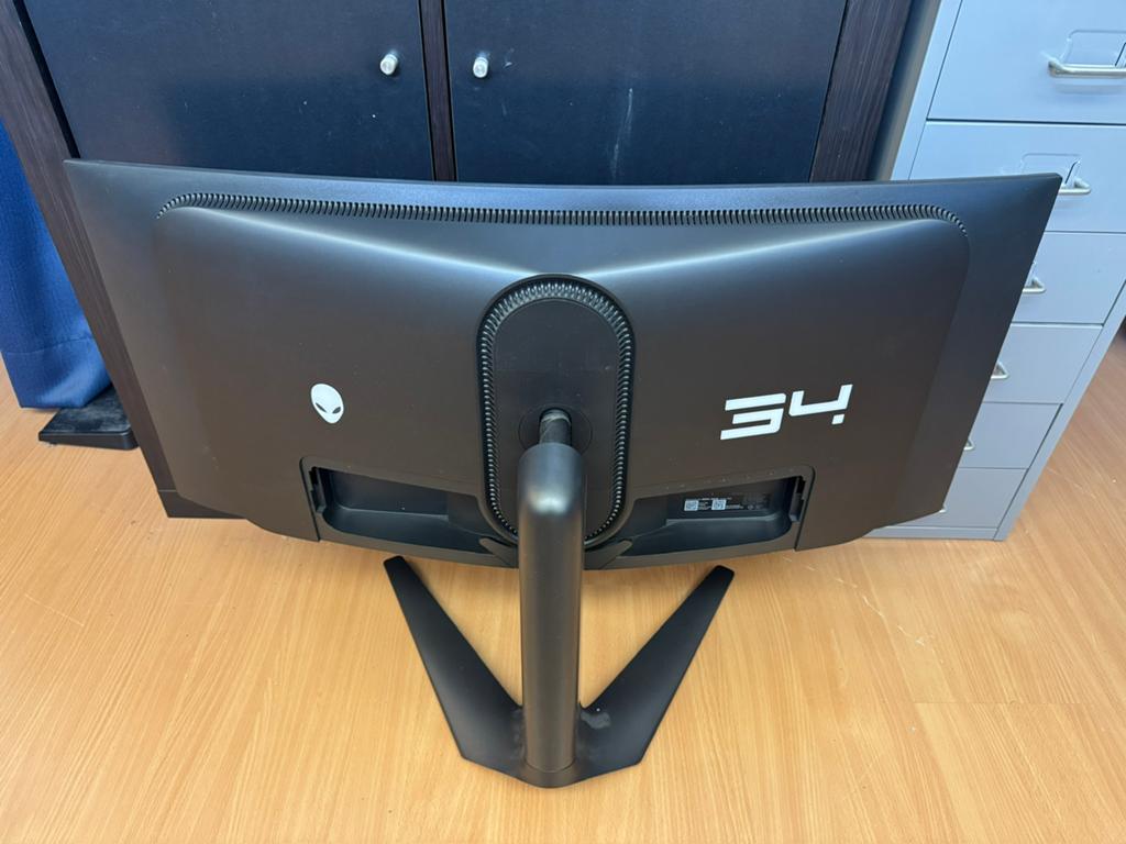 Monitor Alienware AW3423DWF, Computers en Software, Monitoren, Zo goed als nieuw, 151 t/m 200 Hz, DisplayPort, HDMI, Gaming, Curved