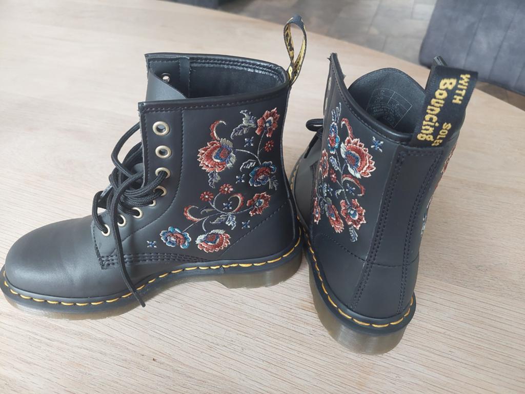Dr. Martens 1460 Vonda TF Laarzen - Maat 38, Zwart, Lage of Enkellaarzen, Ophalen of Verzenden, Dr. Martens