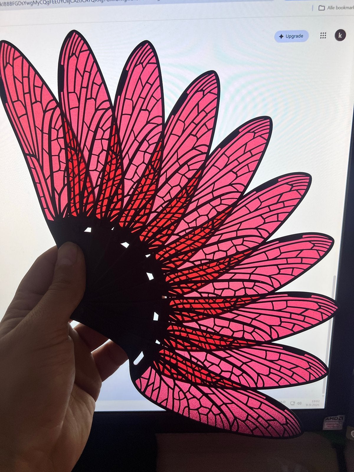 3D Geprinte Handwaaiers in Diverse Kleuren, Ophalen of Verzenden, Nieuw