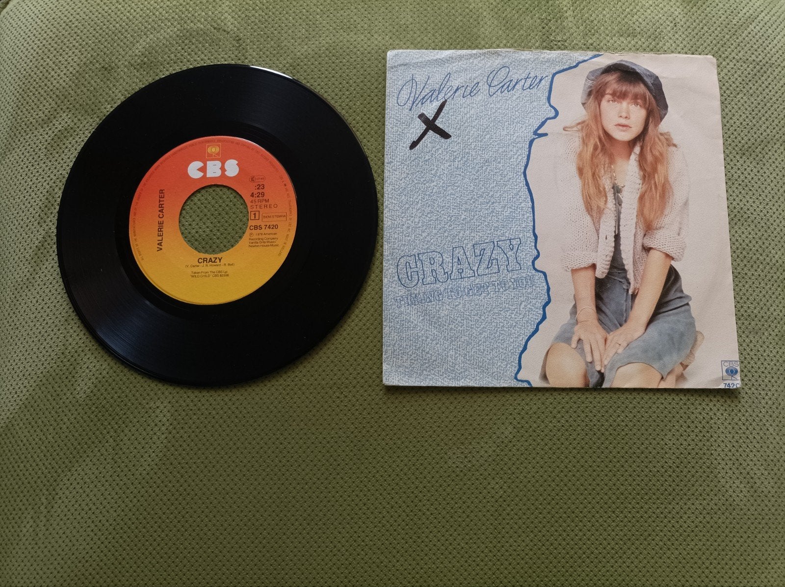 Valerie Carter Crazy, Ophalen of Verzenden, 7 inch