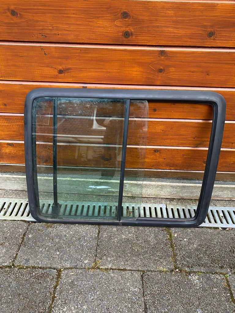 Schuifraam camper, ca. 50x70 cm, origineel Fiat Doblo, Ophalen of Verzenden, Gebruikt, Fiat