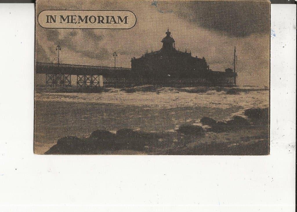 Scheveningen 2e WO In Memorium de Pier 1946, Ophalen of Verzenden, 1940 tot 1960, Gelopen, Zuid-Holland