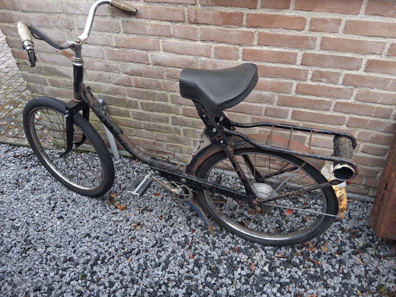 Solex oto Stokvis rollend frame en heel veel onderdelen, Fietsen en Brommers, Ophalen, Gebruikt