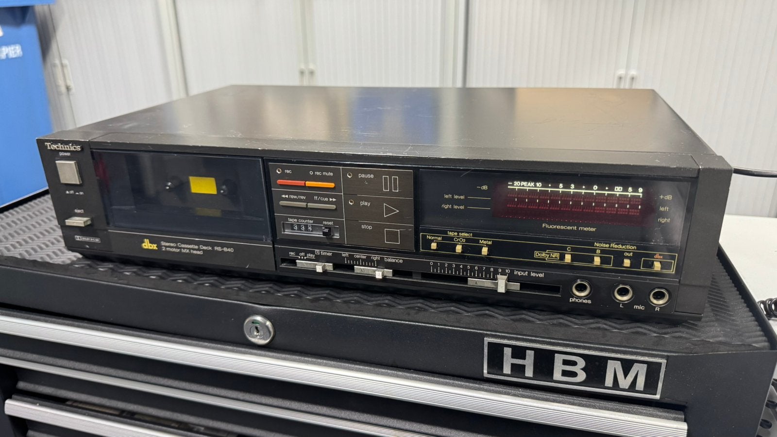 Technics RS-B40, Ophalen of Verzenden, Enkel, Overige merken, Tiptoetsen