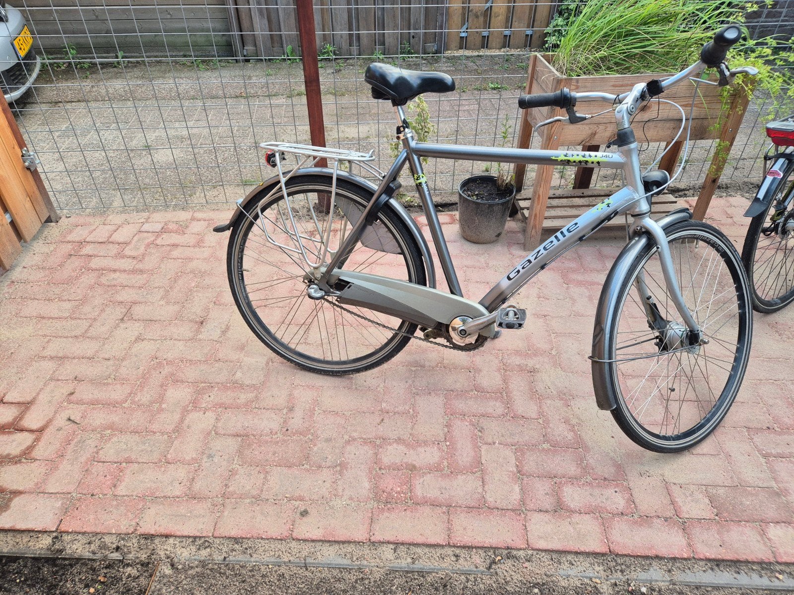 Gazelle fiets, framemaat 61 cm, Ophalen, Gebruikt, Versnellingen, 56 cm of meer