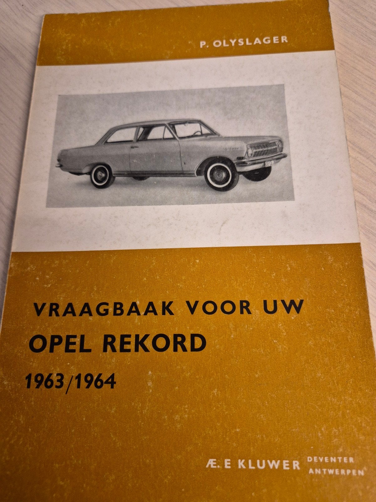 1963 1964 Opel Rekord A vraagbaak óók luxe Rekord coupé izgs, Ophalen of Verzenden