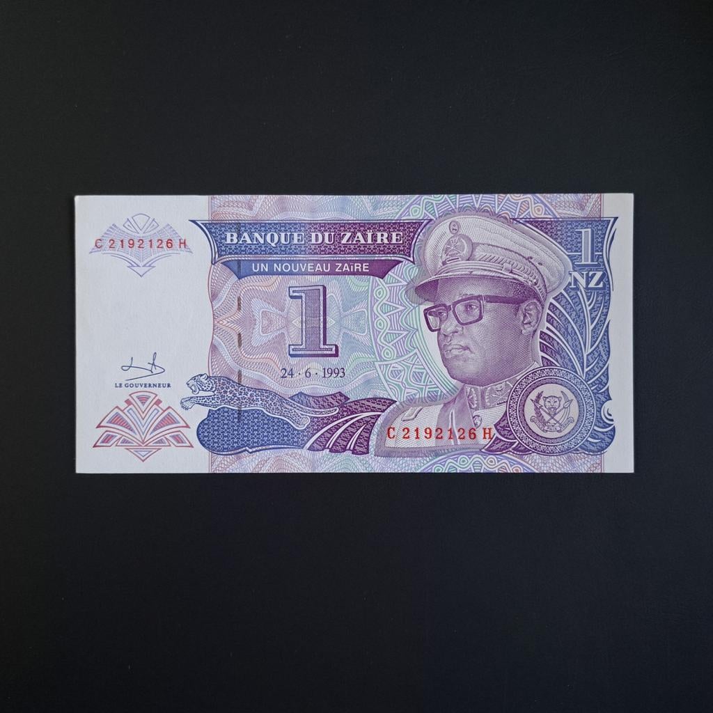 1 zaire Zaïre #011, Postzegels en Munten, Bankbiljetten | Afrika, Verzenden, Overige landen, Los biljet