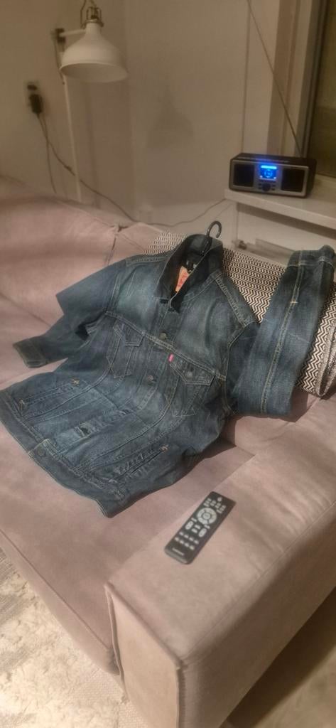 Nieuw vintage Levi's Mexico Heren Spijkerjas Maat XL, W36 - W38 (confectie 52/54), Levi's, Gedragen, Verzenden