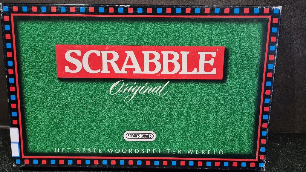 Scrabble Original, compleet, als nieuw. Spear's Games. 8C10, Hobby en Vrije tijd, Gezelschapsspellen | Bordspellen, Tweedehands verkoop