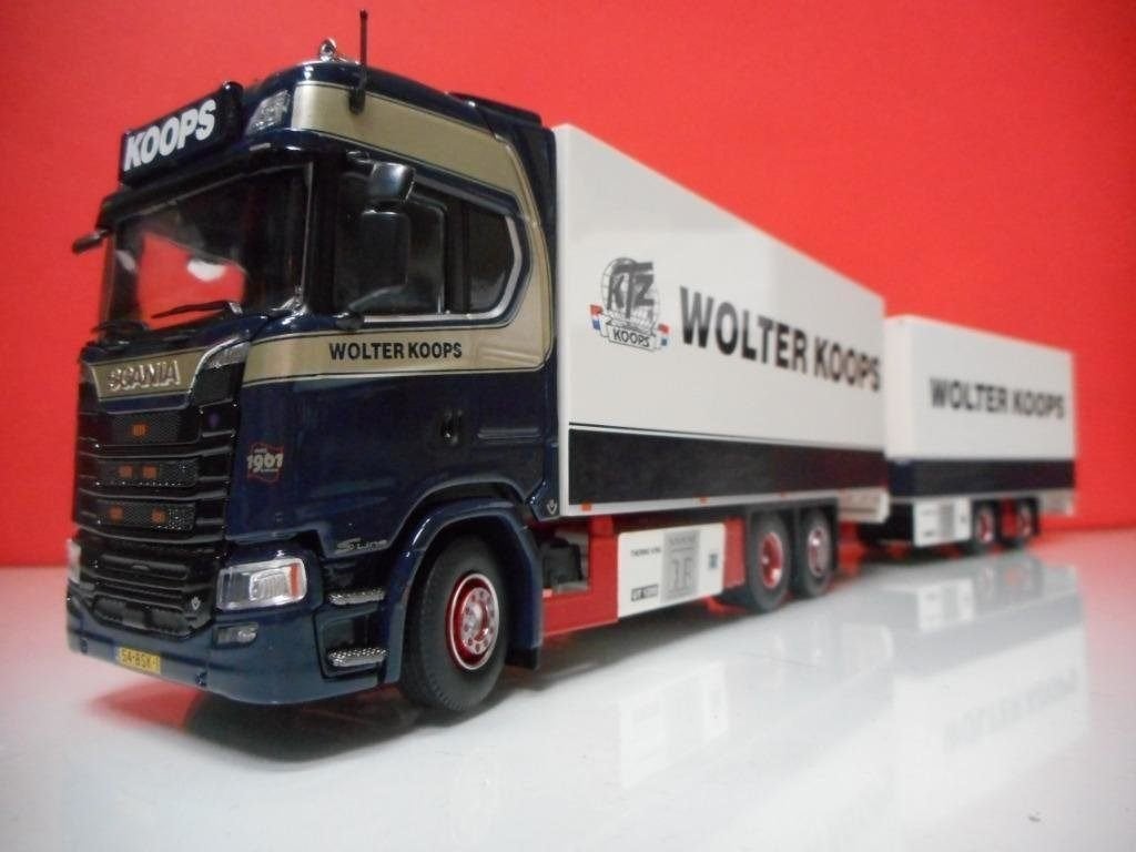 TEKNO SCANIA WOLTER KOOPS 82910, Ophalen of Verzenden, Nieuw, Bus of Vrachtwagen, Tekno