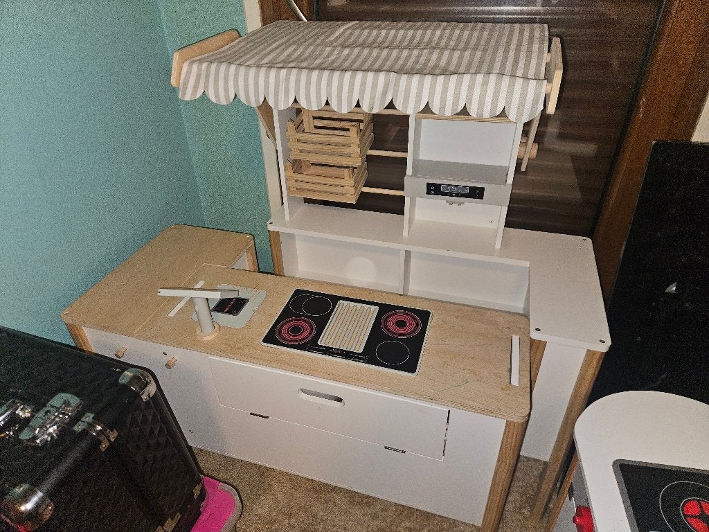 Small Foot Houten Winkel met Kassa en Lopende Band, Kinderen en Baby's, Ophalen, Zo goed als nieuw, Hout, Speelkeuken