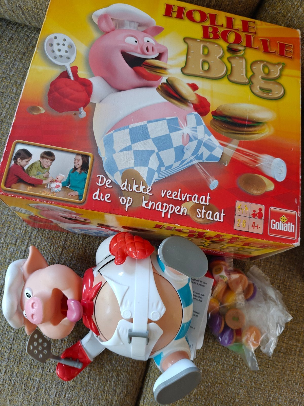 Holle Bolle Big - Leuk familiespel van Goliath, Drie of vier spelers, Ophalen of Verzenden, Gebruikt, Goliath