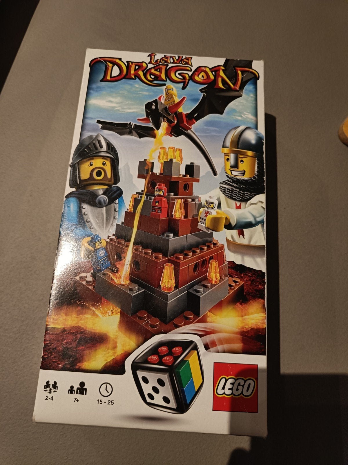 Lego Lava Dragon - Bordspel (3838), Gebruikt, Lego, Overige typen, Ophalen of Verzenden