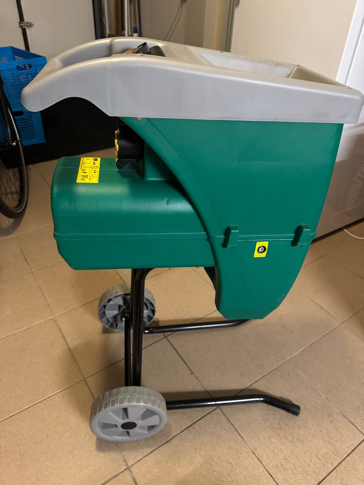 Top Craft  Elektrische Hakselaar / Versnipperaar, Ophalen of Verzenden, Gebruikt, Elektrisch, Met opvangzak