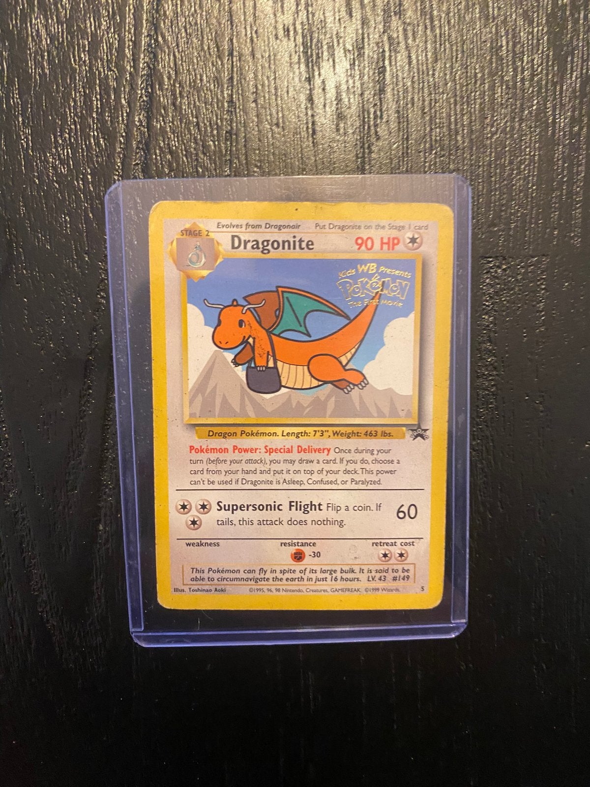 Dragonite promo#149, Hobby en Vrije tijd, Verzamelkaartspellen | Pokémon, Ophalen of Verzenden, Gebruikt