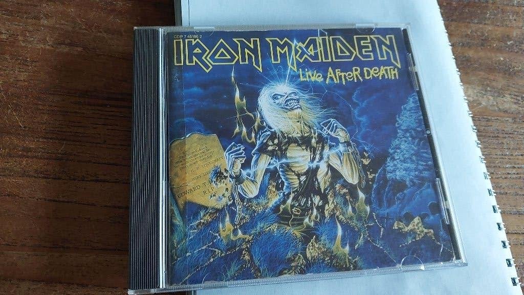 Iron Maiden cd Live after death, heavy metal, 1985, NM, Ophalen of Verzenden, Gebruikt, Heavy metal