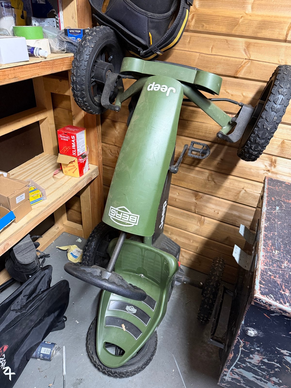 Berg Jeep skelter - Groen, Ophalen, Gebruikt, Berg