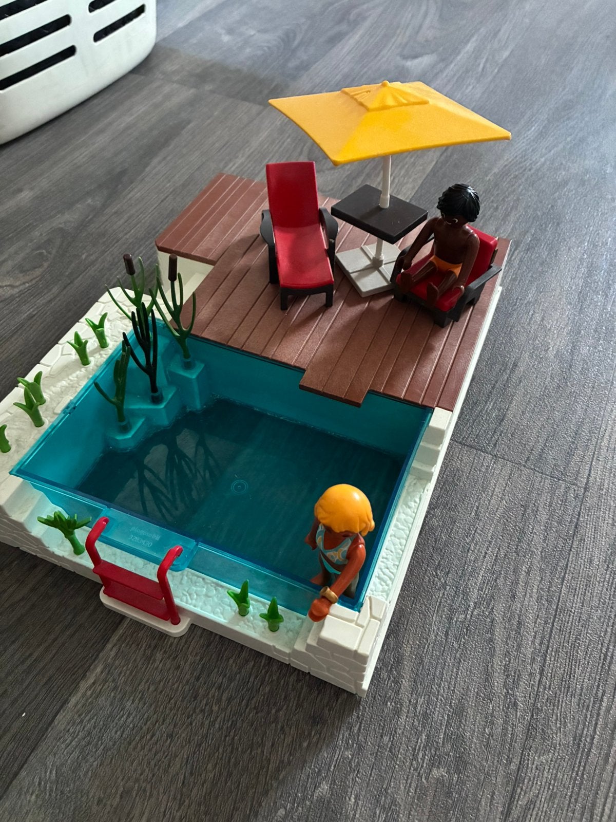 Chique zwembad playmobil, Kinderen en Baby's, Ophalen of Verzenden, Zo goed als nieuw, Losse onderdelen