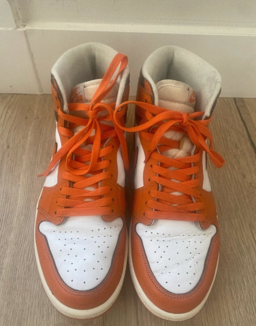 Mooie nike air jordan 1 high og starfish maat 43, Ophalen of Verzenden, Gedragen, Overige kleuren