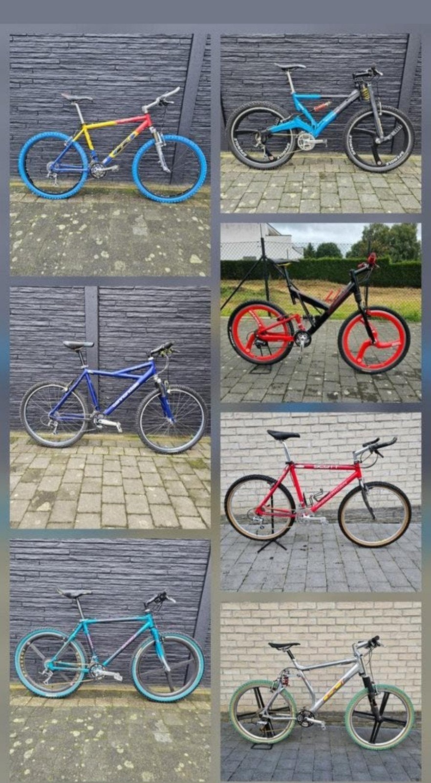 Retro mtb´s, top afgebouwde projecten '90s, Fully, Ophalen, Zo goed als nieuw, Overige merken