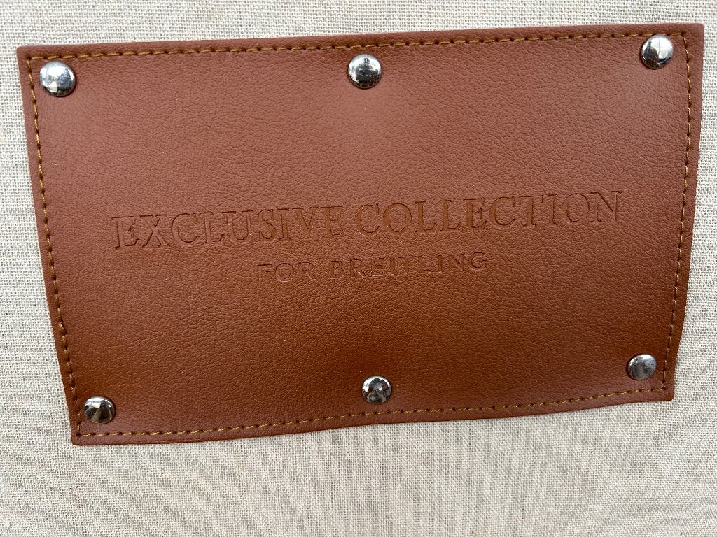 Breitling picnickmand, Ophalen, Zo goed als nieuw, Leer, Breitling
